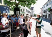 Tierschützer demonstrieren in Frauenfeld gegen Regierungsrat Schönholzer und Kantonstierarzt Witzig. (Bild: Donato Caspari (16. August 2017))