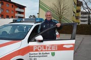 Mathias Kuhn wird am 31. Januar zum letzten Mal dienstlich ein Polizeiauto nutzen. (Bild: Beat Lanzendorfer)