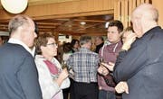 Nach der Hauptversammlung wurden angeregte Gespräche unter Berufskollegen und -kolleginnen geführt. (Bild: Heidy Beyeler)
