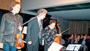 Das Natalia-Gutman-Trio gestaltete in der Kunsthalle Ziegelhütte ein hochstehendes Konzert. (Bild: fo)