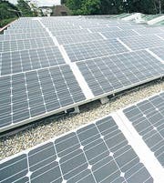 Mit Photovoltaik für die Umwelt. (Bild: zVg)