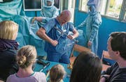 Tag der offenen Tür im Kantonsspital Münsterlingen 2015; der Kanton Thurgau will die Ausgaben für Spitalaufenthalte begrenzen. (Bild: Reto Martin)