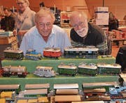 Alois Schneider, Matzingen, und Robert Messmer, Rosental, trennen sich Stück für Stück von ihren Schätzli.