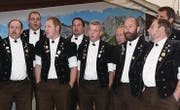 Der Jodelklub Hohgant Schangnau im Emmental kam mit 19 Jodlern ins Toggenburg.