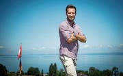Regeneration sei das A und O, sagt Daniel Pavlovic. Der Bodensee gibt dem Rorschacher dieses Erholungsgefühl. (Bild: Ralph Ribi (Rorschacherberg, 4. Juli 2017))