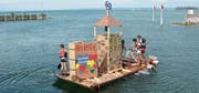 Gelungene Testfahrt für die anstehende Chübelregatta in Horn. (Bild: Werner Nef)