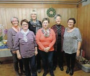 Der Vorstand (von links): Bernadette Gisler, Gabi Schmuki, Maya Gubser, Yvonne Gähwiler, Rösli Näf und Yvonne Friedli. (Bild: pd)