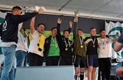 Siegerteam U16 in Uznach: AFG Werdenberg. Bild: PD