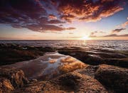 Wolkenspiel und Felsen: Tobias Theilers Fotografien wirken wie gemalt. (Bild: pd)