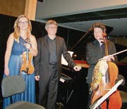 Das Swiss Piano Trio konzertierte bisher in über 40 Ländern in aller Welt. (Bild: fo)