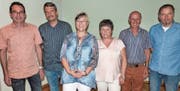 Der neu zusammengesetzte Agla-Vorstand präsentiert sich nach der ausserordentlichen Generalversammlung: Michele Sax, Daniel Maier, Monika Luchsinger, Careen Biefer, Präsident Hans-Peter Meier und Roger Weilenmann. (Bild: Kurt Lichtensteiger)