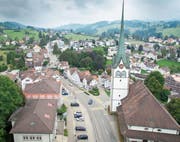 Ob der Steuerfuss in Teufen auf 2,9 Einheiten gesenkt wird, entscheidet sich an der Urne. (Bild: Benjamin Manser)