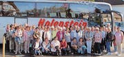Die Katholische Frauengemeinschaft Kirchberg auf ihrem Ausflug. (Bild: pd)
