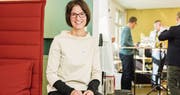 Geschäftsführerin Regine Siegenthaler in den Räumen von Coworking Frauenfeld. (Bild: Thi My Lien Nguyen)