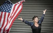 Im Kleintheater Fabriggli zu Gast: Bea von Malchus mit einem Stück über die Kennedys. (Bild: PD)