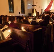 Singen und Schweigen für den Frieden (Bild: PD)