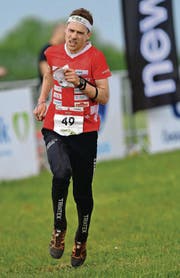 Der Eschliker Orientierungsläufer Daniel Hubmann läuft in Richtung EM-Titelgewinn. (Bild: EQ Images/Rolf Gemperle)