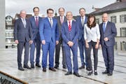 Seit einem Jahr arbeitet der St.Galler Regierungsrat in seiner aktuellen Zusammensetzung. (Bild: PD)