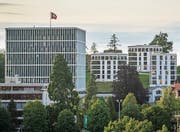 Am Bundesverwaltungsgericht in St. Gallen ist ein Viertel der Mitarbeitenden französischsprachig. (Bild: Benjamin Manser)