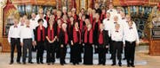 Mit viel Freude trat der Konzertchor in der evangelischen Kirche in Wattwil und in der Barockkirche auf der Insel Rheinau auf. (Bild: pd)