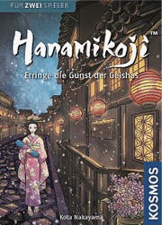 Hanamikoji von Kota Nakayama, Kosmos Verlag, 2 Spieler ab 10 Jahren, Dauer: 20 Minuten.