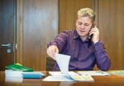 José Muro vor einer Woche in den Räumen der Tagblatt-Redaktion. (Bilder: Hanspeter Schiess)