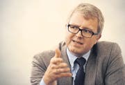 Der deutsche FDP-Politiker und Euro-Kritiker Frank Schäffler im Gespräch in der Kartause Ittingen. (Bild: Reto Martin)