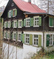 Das Haus «Zwirneli» am Eichenbach verkörpert einzigartige Industrieromantik am Oberlauf des Eichenbachs in Walzenhausen. (Bild: pe)