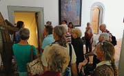 Die Wartauer Frauen erfuhren viel Wissenswertes im Ittinger Kloster. (Bild: pd)
