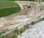 Kaien in Rehetobel ist eine der wenigen grossen Deponien des Kantons Appenzell Ausserrhoden. (Bild: PD)