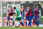MEISTERTITEL 2016/17, FUSSBALL, SUPER LEAGUE, NL, MEISTERSCHAFT, SAISON 2016/17, FC BASEL, FCB, FC ST. GALLEN, FCSG, (Bild: PATRICK STRAUB (KEYSTONE))