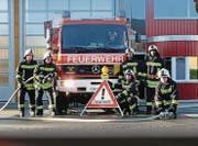 Die Feuerwehr Sirnach bringt den Besucherinnen und Besuchern ihre Arbeit mit verschiedenen Vorführungen näher. (Bild: PD)