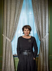 «Glanz & Gloria» läuft bei Bundesrätin Doris Leuthard (54) nicht im TV. (Bild: Pius Amrein (Bern, 22. Januar 2018))