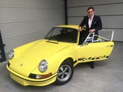 Oldtimer-Fan Frank Erhard und der gefälsche Porsche. (Bild: PD)