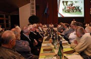 Die Mitglieder an der Hauptversammlung. (Bild: Res Lerch)