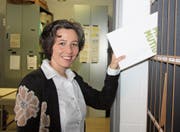 Hat dank ihrer Behördentätigkeit bereits ein eigenes Ablagefach. Nun will Barbara Jaeger Schulpräsidentin werden. (Bild: Simon Dudle)
