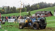 Am Quöllbisch-Cup mit Vollgas über die Rennpiste brettern, macht den Fahrern Spass. (Bild: Andy Lehmann)