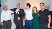 Das Linus NYC Quartet: Urs Wyrsch, Linus Wyrsch, Victor Gutierrez und Dario D’Angelo. Mit Gastsängerin Gizem Gokoglu. (Bild: PD)
