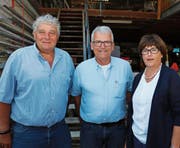 Ziehen bald an einem Strang: Christoph Gautschi, Moritz Meichtry und Alice Meichtry (v. l.). (Bild: ZVG)