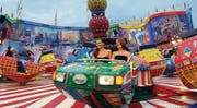 Fahrt ins Glück: Der Lunapark bescherte den Besuchern vergnügliche Momente.