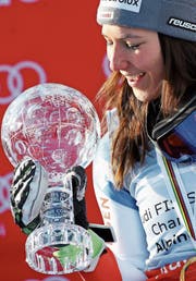 Wendy Holdener, einer von vielen Schweizer Lichtblicken der Saison. (Bild: Marco Trovati/AP (Åre, 15. März 2018))