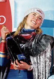 Mikaela Shiffrin dominiert den Skirennsport der Frauen. (Bild: Giovanni Auletta/AP)