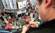 Hilti konnte im vergangenen Jahr das starke Wachstum im Baumarkt für sich nutzen (Bild: Martin Ruetschi/KEY)