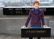 Sandra Boner, SRF-Wetterfee (Bild: Oscar Alessio)