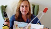 Regula Studer macht die Kinderbuchlesung zum Erlebnis. (Bild: PD)