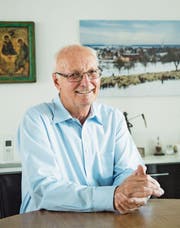 Eugen Fahrni freut sich über die Ehre, die ihm zuteil wird. (Bild: Thi My Lien Nguyen)