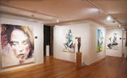 In den grosszügigen Räumen der Art Gallery in Staad kommen die Werke besonders gut zur Geltung. (Bild: PD)