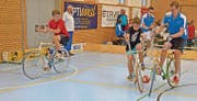 Frust über mangelndes Interesse: Das traditionelle Radballturnier in Grabs wird nicht mehr durchgeführt. (Archivbild: Robert Kucera)
