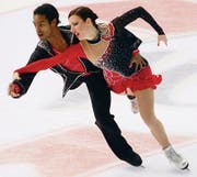 Lange ist es her, seit Leonie Krail und Oscar Peter das letzte Mal zusammen an einem Wettkampf über das Eis tanzten. (Archivbild: ky/Karl Mathis)