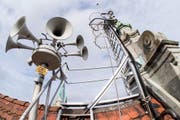 Am Dienstagmorgen schrillten in Guntershausen die Sirenen. Es handelte sich um einen Fehlalarm. (Bild: (Keystone, Symbolbild))